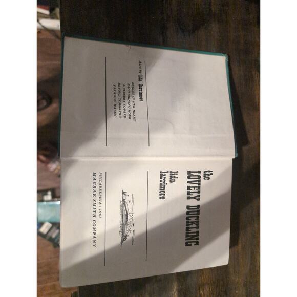 The Lovely Duckling by Lida Larrimore, Ex-‎ Library Literature, 1951 Hardcover - Picture 5 of 6